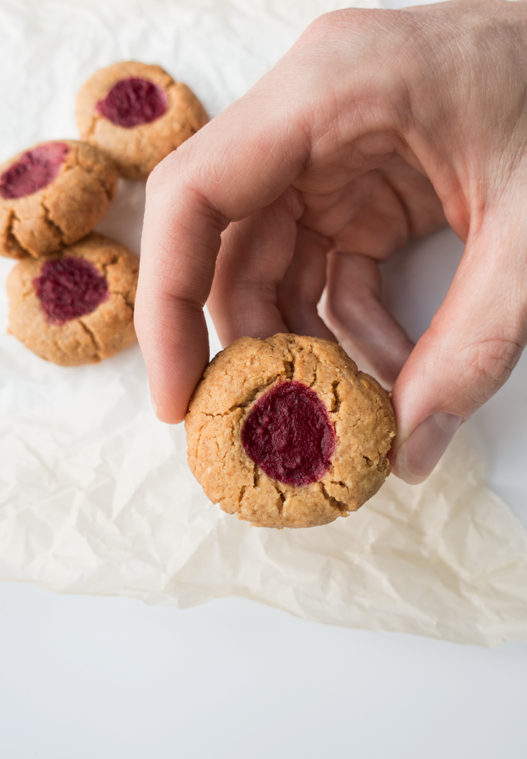 Cookies PB&J low-carb (2/3)