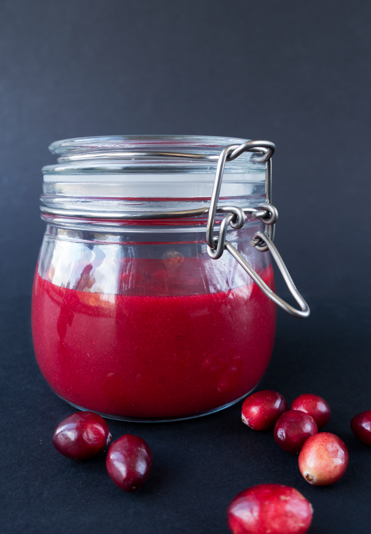 Confiture de cranberry (1/4)