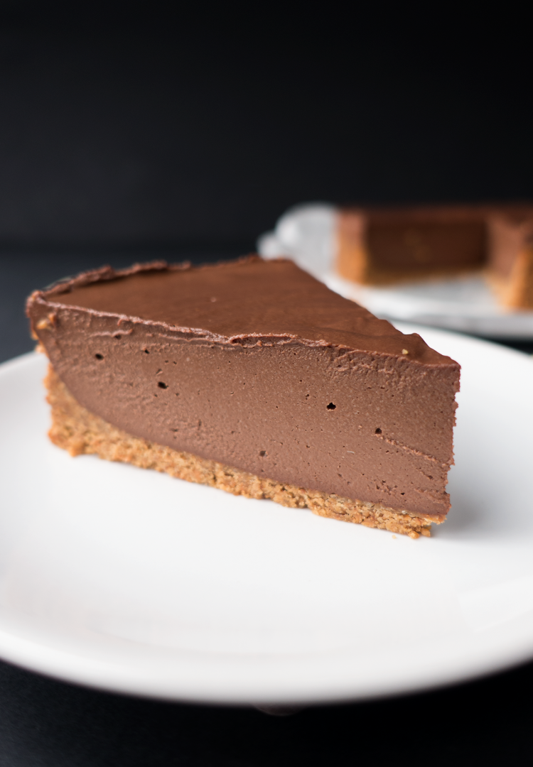 Cheesecake vegan au chocolat (1/3)