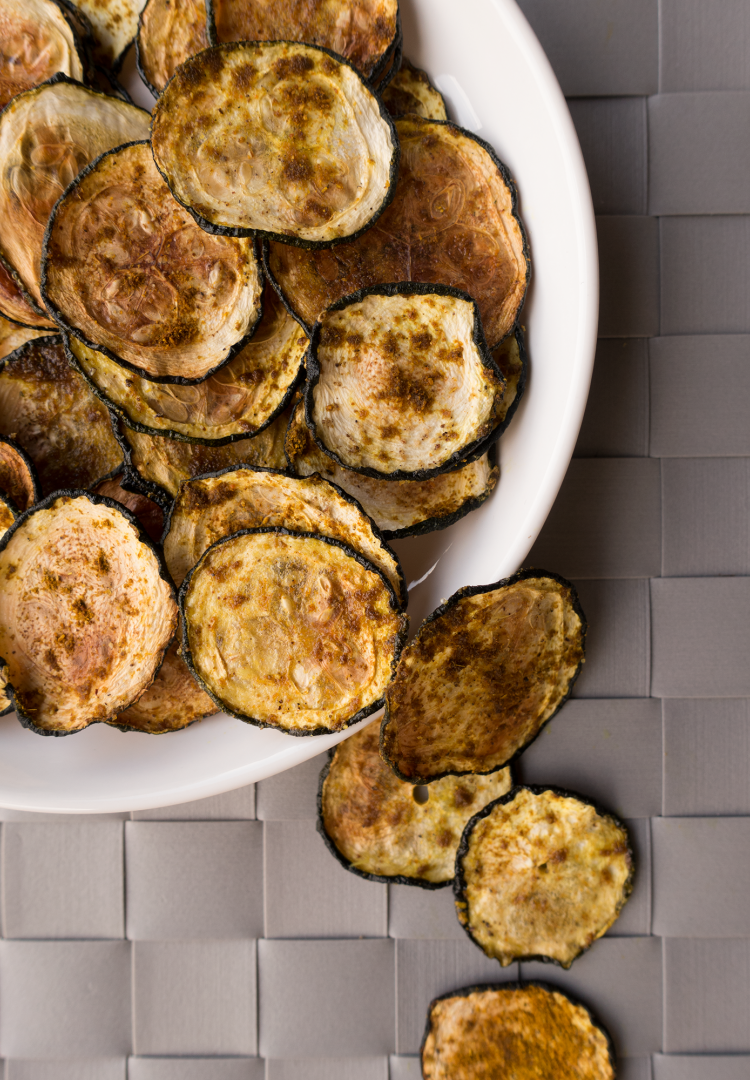 Chips de courgettes au curry (2/3)