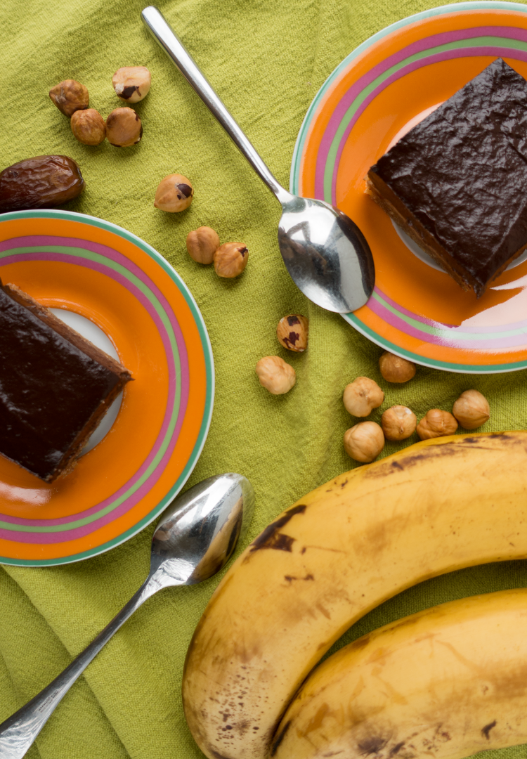 Blondies crus aux noix et glaçage chocolat (3/3)