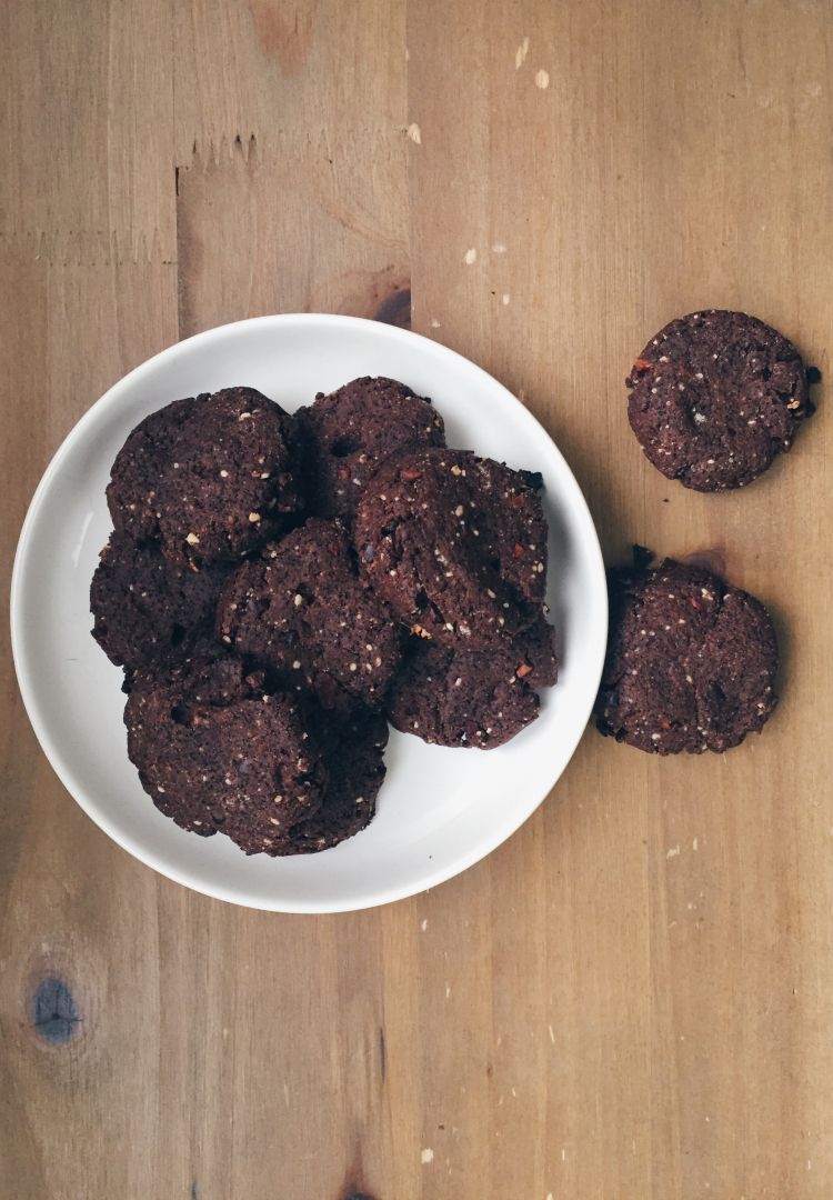 Biscuits aux éclats de fèves de cacao (3/3)