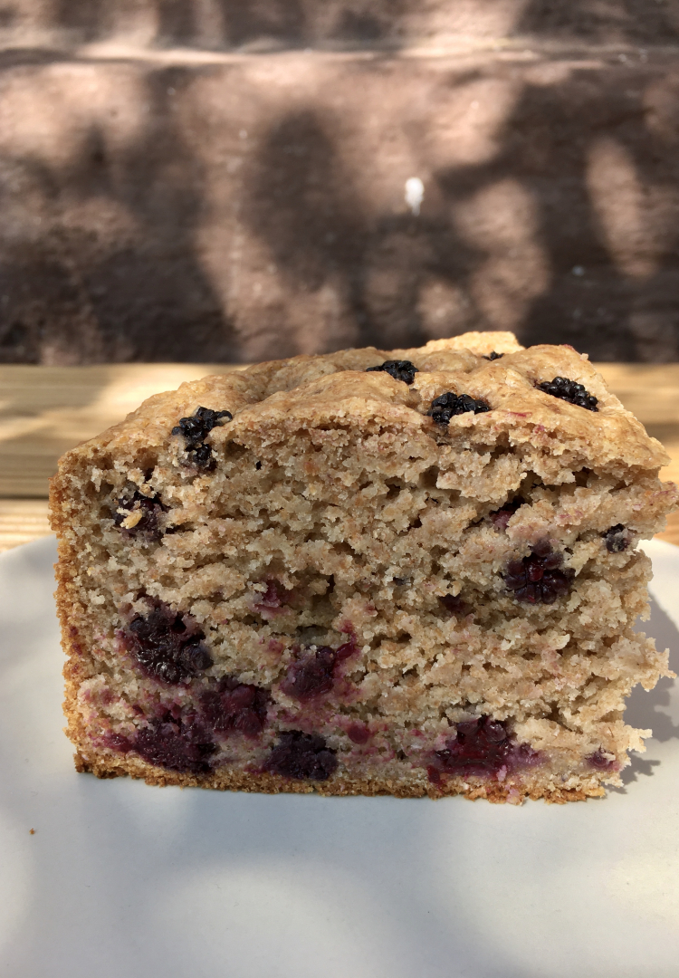 Gâteau au levain aux mûres (1/3)