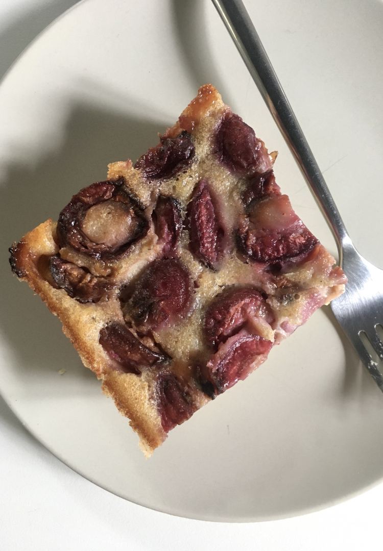 Clafoutis vegan aux cerises (2/3)