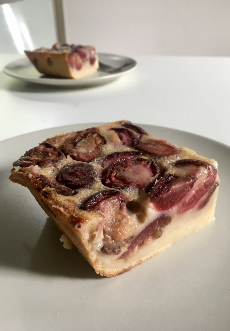 Clafoutis vegan aux cerises (1/3)