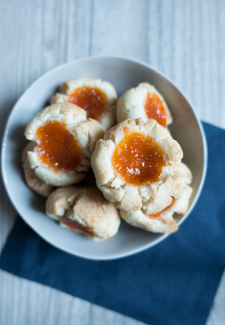 Sablés vegan aux amandes et abricot (3/4)