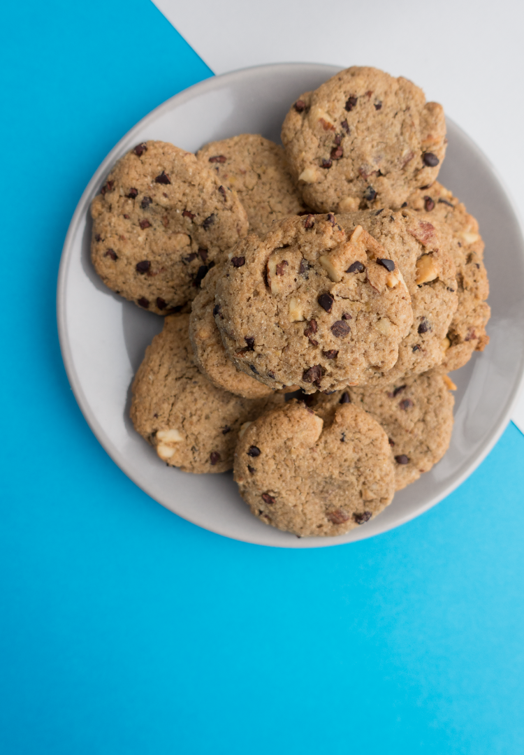 Biscuits vegan aux noix (3/4)